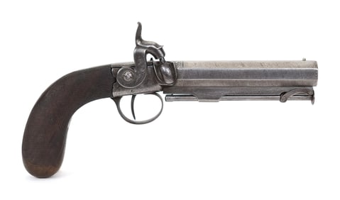 COGSWELL POCKET PERCUSSION PISTOL.