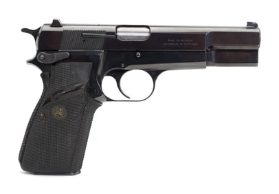 BROWNING HI-POWER NATIONAL MATCH 9MM SEMI-AUTO.
