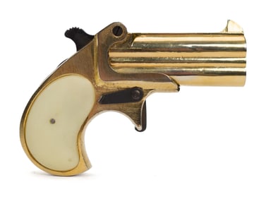 BUDDIES ARMS DBLE DEUCE DERRINGER GOLD PLATED 22LR.