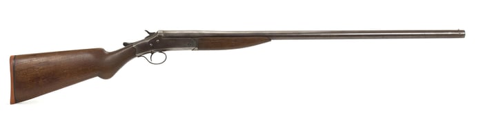 J STEVENS SINGLE SHOT FIELD SHOTGUN.
