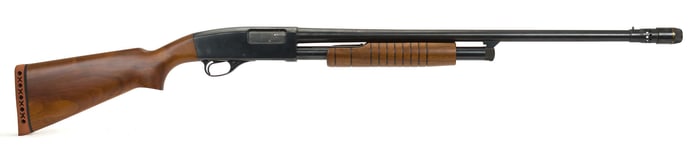 WESTERNFIELD PUMP ACTION 12 GAUGE SHOTGUN.
