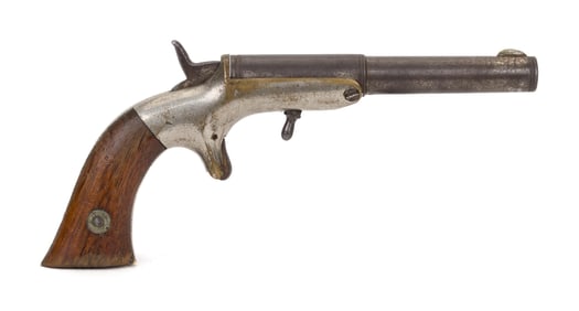 ANTIQUE WESSON & HARRINGTON SMALL FRAME PISTOL.