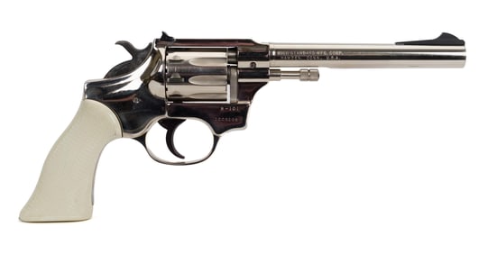 HI STANDARD R-101 SENTINAL 22 CAL REVOLVER.
