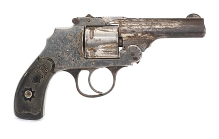 HOPKINS & ALLEN FOREHAND 1901 REVOLVER.