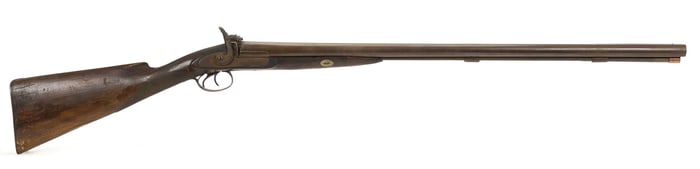 WM MOORE & CO MUZZEL LOADER SHOTGUN.