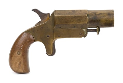 ANTIQUE WWI FRENCH FLARE PISTOL.