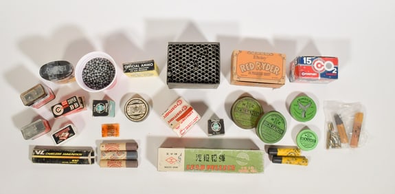 ASSORTED AIR PELLETS AND BB’S.