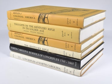 BOOKS KENTUCKY RIFLES AND MORE 6 VOL.