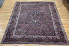 FINE ANTIQUE PALACE SIZE KERMAN RUG.