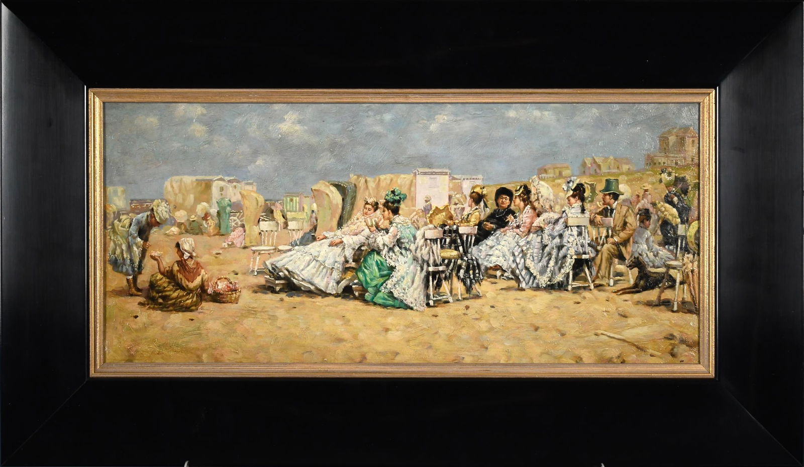 AFTER FREDERIK KAEMMERER, THE BEACH OF SCHEIVENINGEN. (1 of 5)