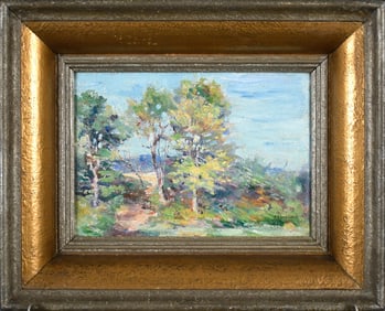 FREDERIC E. CHURCH OIL, THE COW PATH.