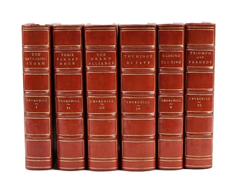 WINSTON CHURCHILL, THE SECOND WORLD WAR, 1ST ED.