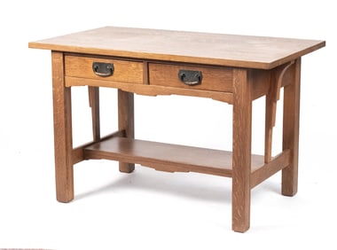 ARTS & CRAFTS HONEOYE FALLS FURNITURE CO. DESK.