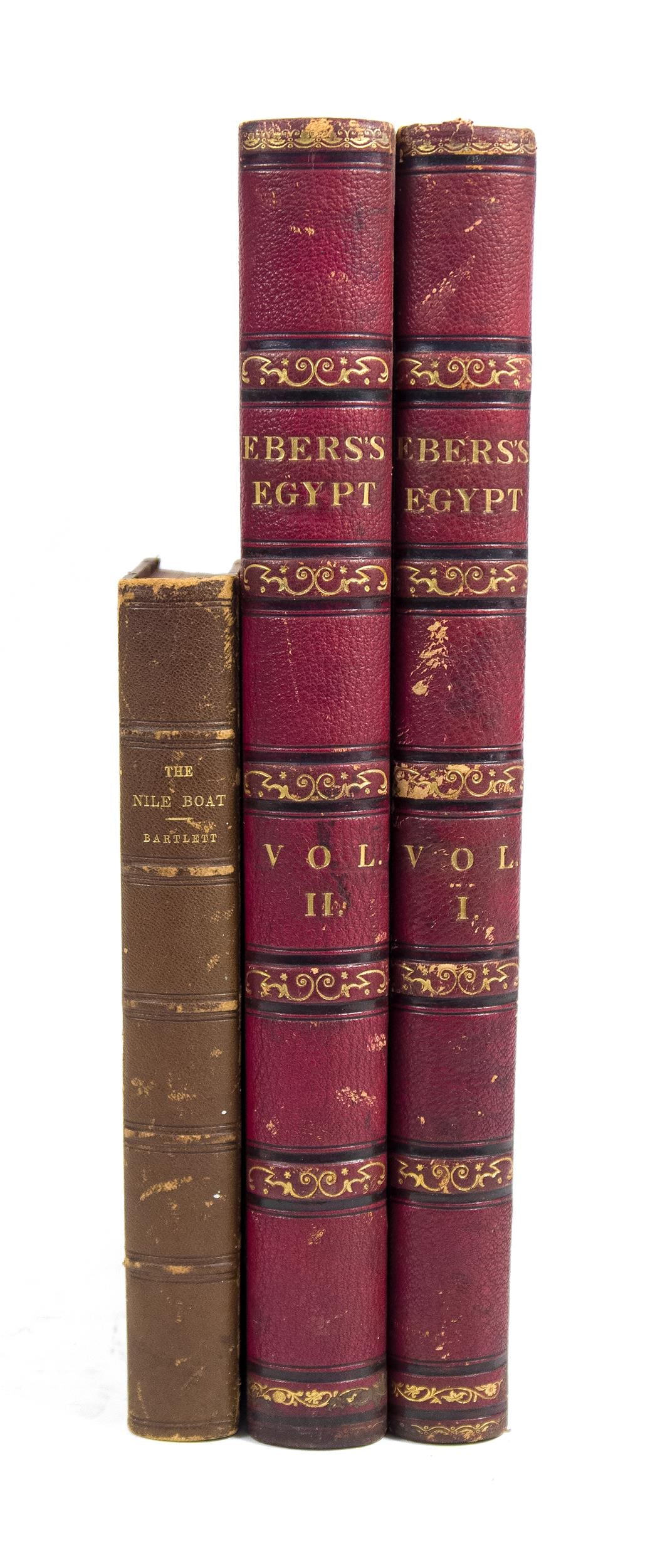 EGYPTOLOGY ANCIENT EGYPT EBERS NILE BOAT BARTLETT. (1 of 16)