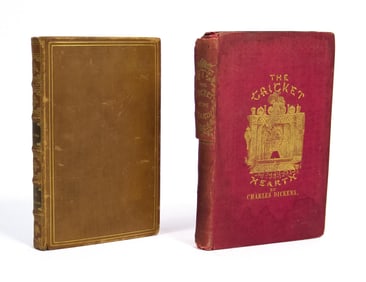 CHARLES DICKENS THE CRICKET NEW YEARS DAY GORE 1ST.
