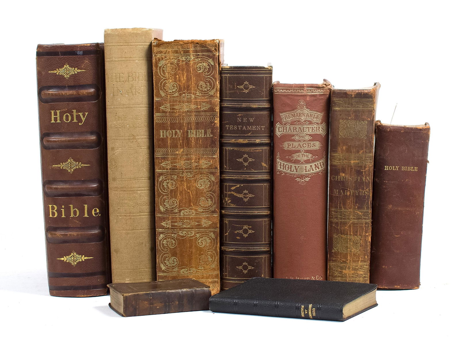 9 BOOKS RELIGION CHRISTIANITY BIBLES & OTHERS. (1 of 20)