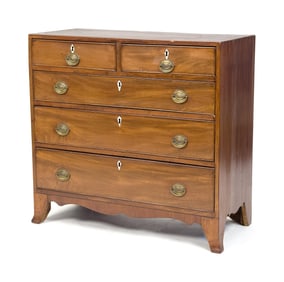 19TH C. ENGLISH BACHELORS CHEST