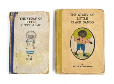 HELEN BANNERMAN KETTLE-HEAD & LITTLE BLACK SAMBO.