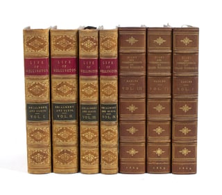 ENGLISH BIOGRAPHY WELLINGTON ROBINSON FINE BINDINGS.