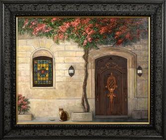 KRISTINA NEMETHY OIL, DOORWAY.