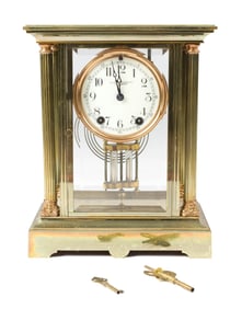 ANTIQUE HARDY & HAYES PITTSBURG PA CLOCK.