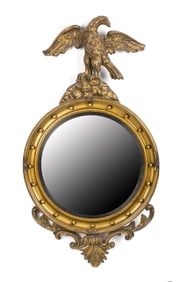 CENTENNIAL CONVEX MIRROR, CA.1880.