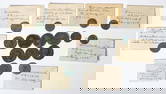 ASSORTED LOT OF 16 ANCIENT COINS.