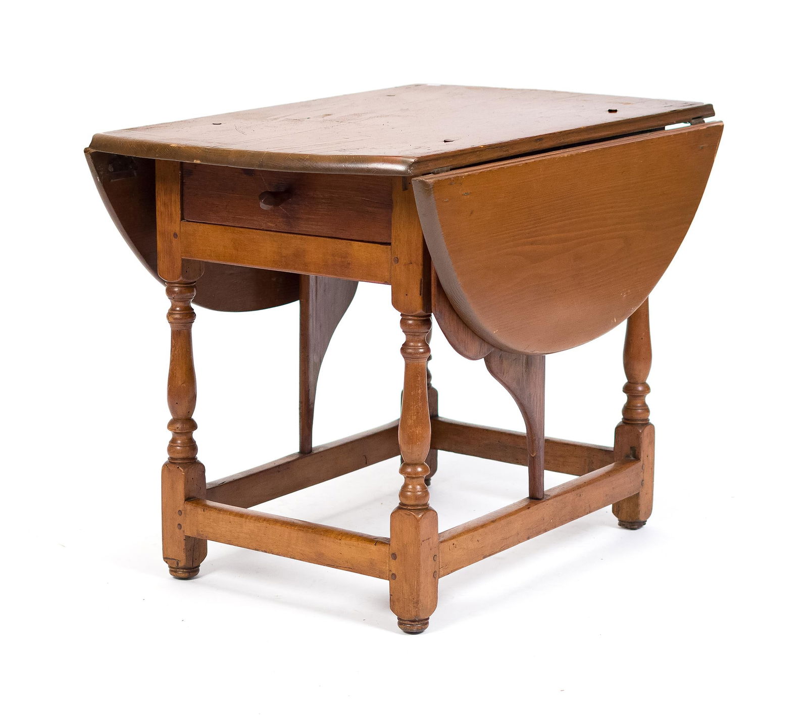 18TH C. SMALL SIZE BUTTERFLY TABLE. (1 of 13)