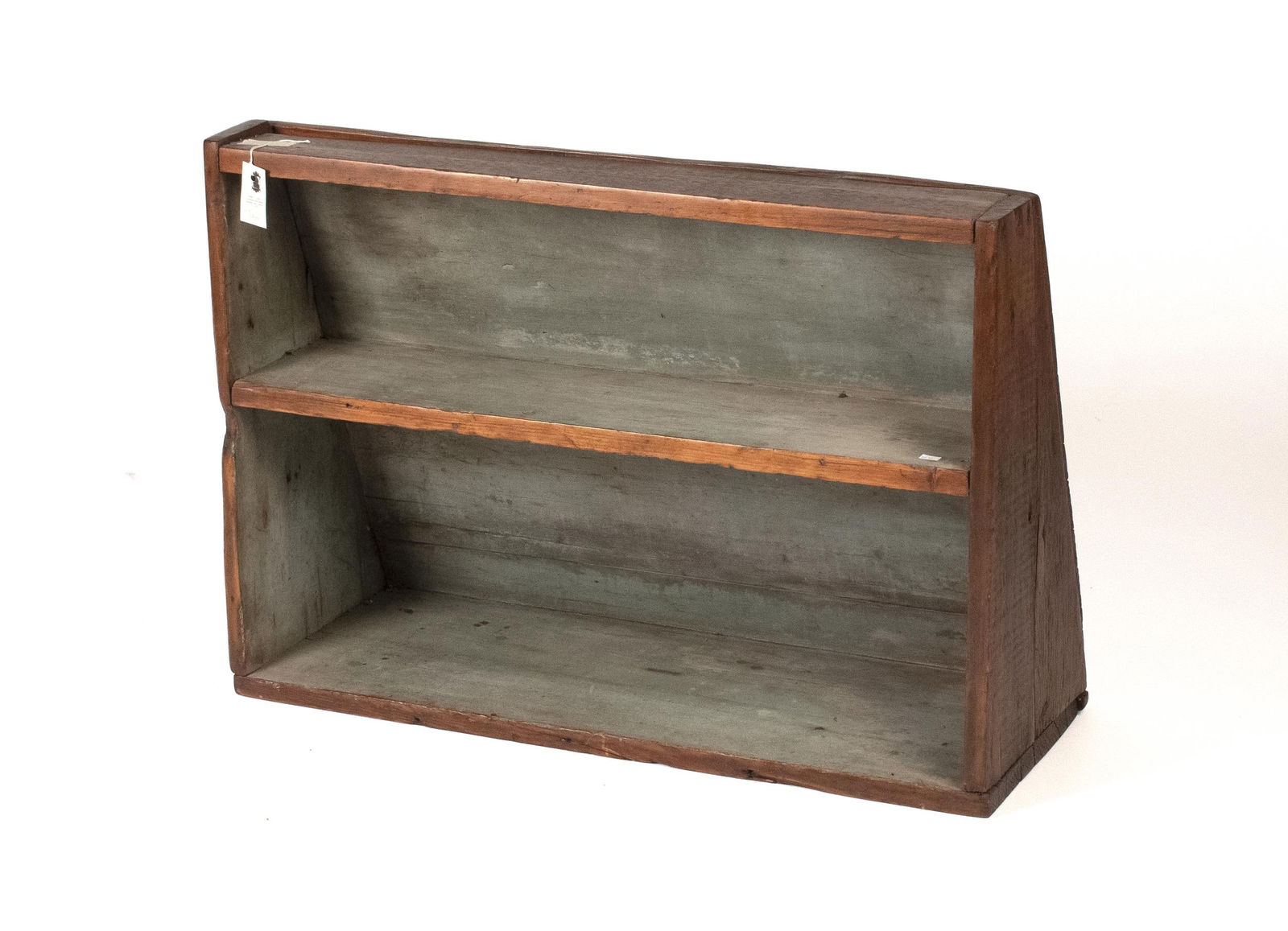 ANTIQUE PINE ANTIQUE HANGING SHELF. (1 of 9)