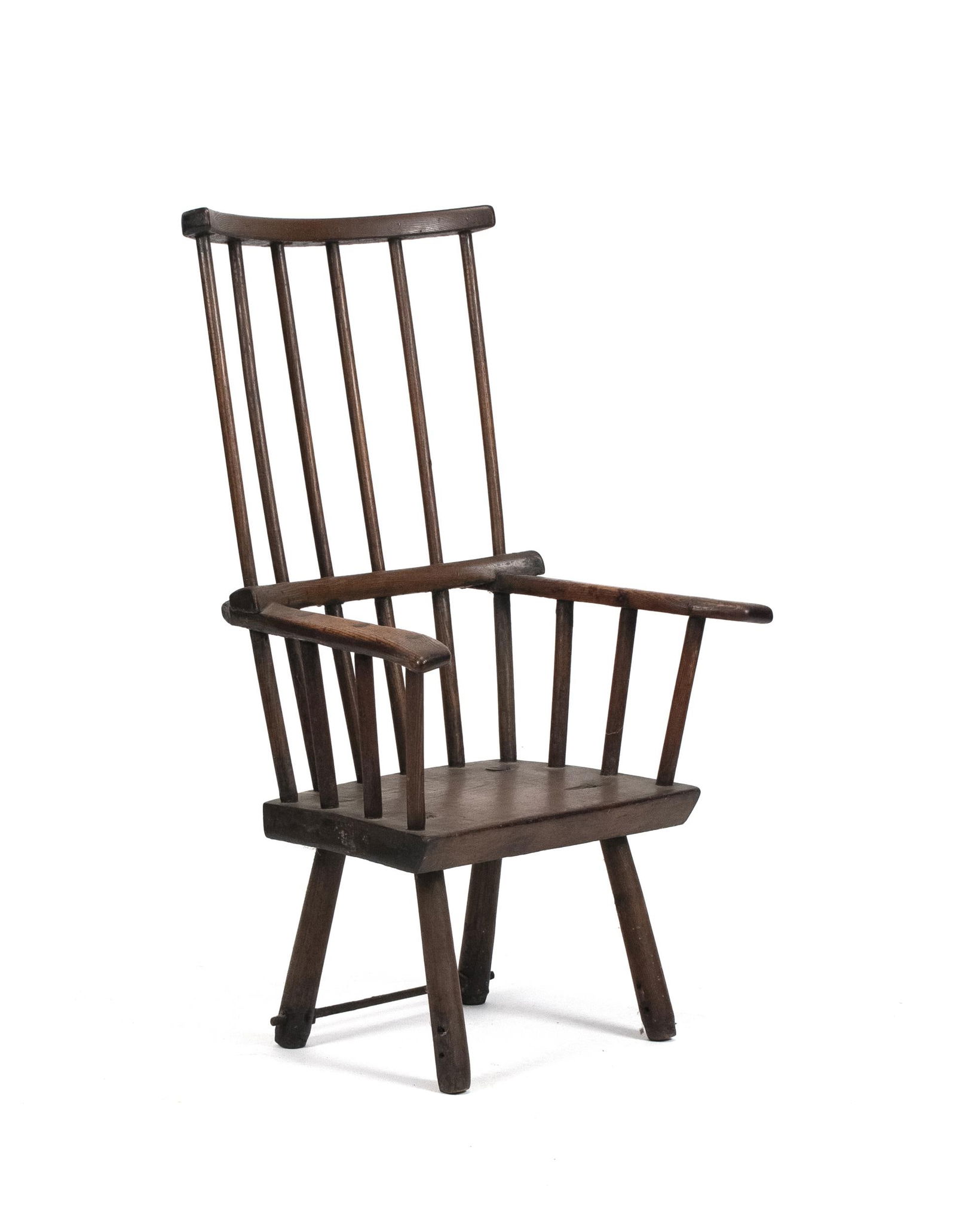 18TH C. IRISH WINDSOR CHAIR. (1 of 9)