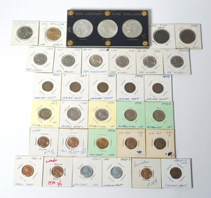 ASSORTED LOT OF AMERICAN COINS.