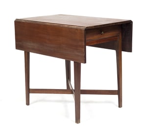 EARLY 19TH C. MAHOGANY PEMBROKE TABLE.