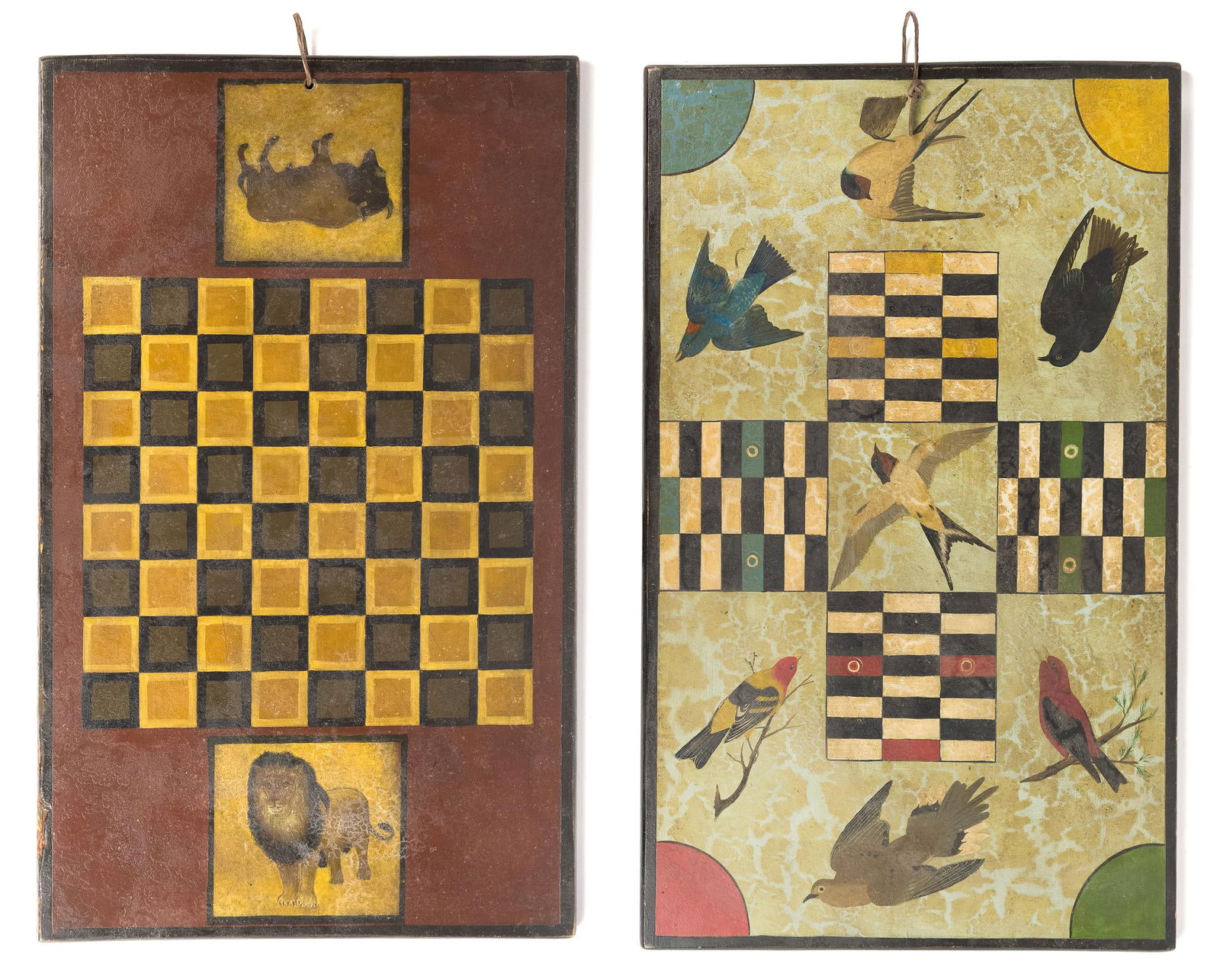 FRANK FINNEY DOUBLE SIDED GAME BOARD. (1 of 20)