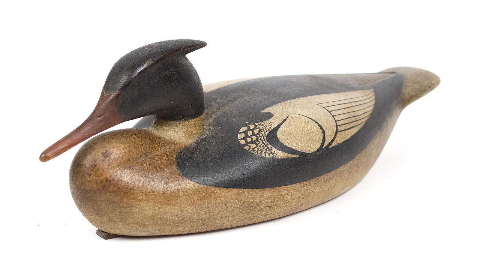 MARK MCNAIR CRADDOCKVILLE VA MERGANSER DECOY. (1 of 10)
