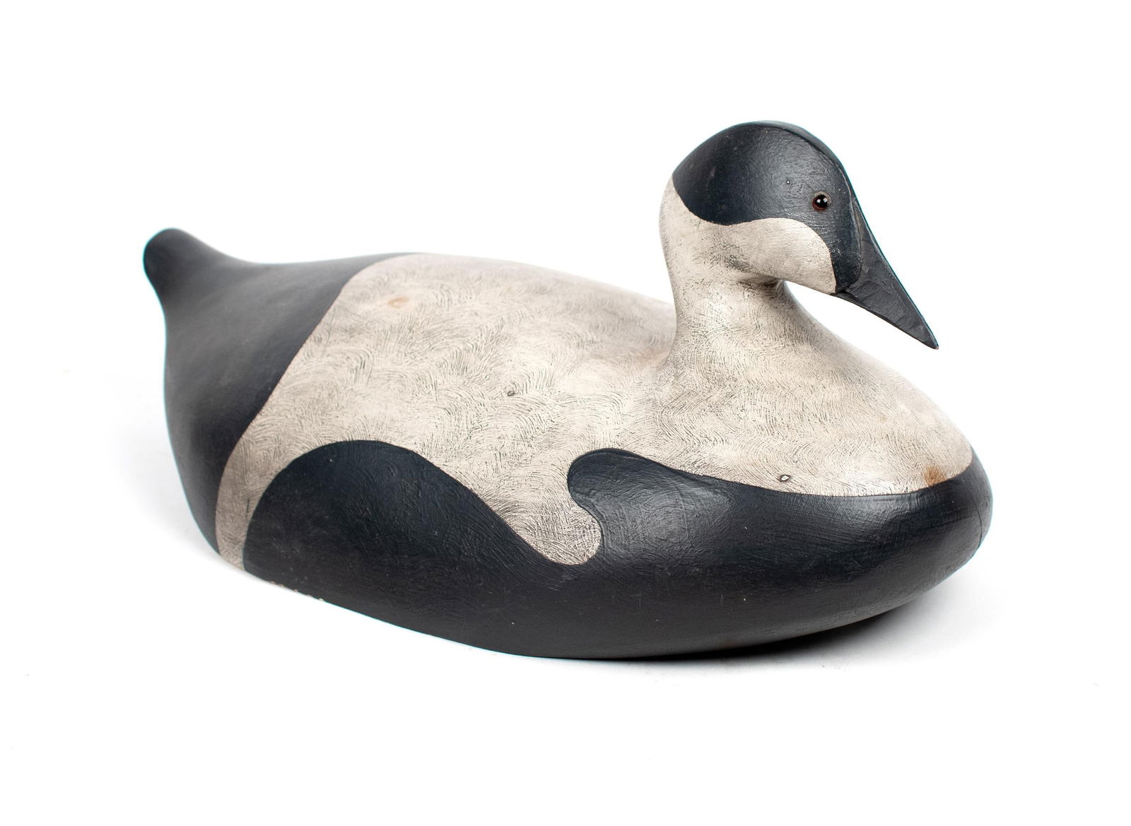 CONTEMPORARY WILLIAM KANTZ EIDER DECOY. (1 of 11)