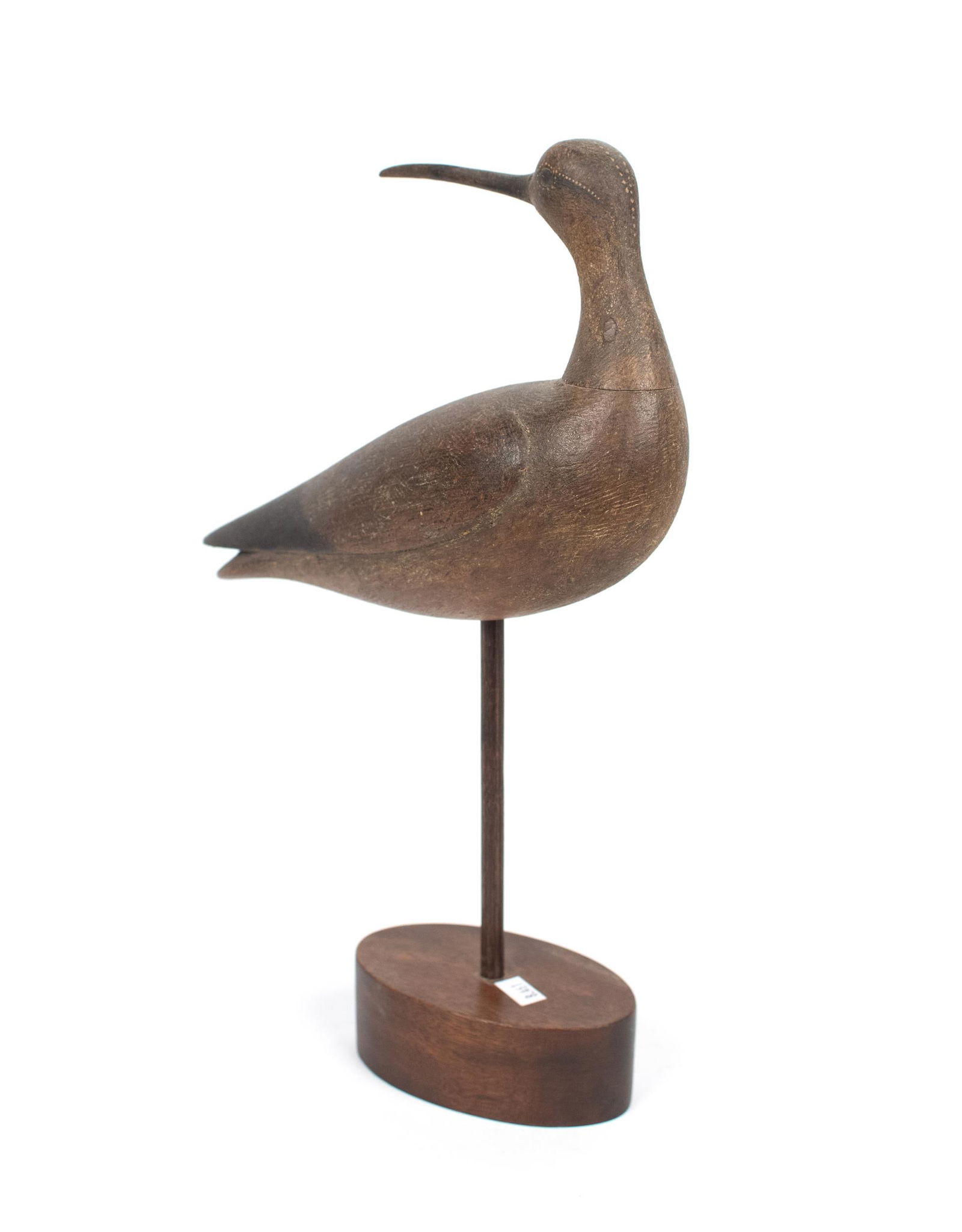 MARK MCNAIR TURNED HEAD YELLOW LEGS DECOY, (1 of 14)