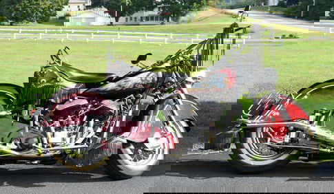 1947 INDIAN CHIEF ROADMASTER MOTORCYCLE, EASYRIDER.