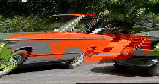 1972 BMW CABRIOLET CONVERTIBLE.