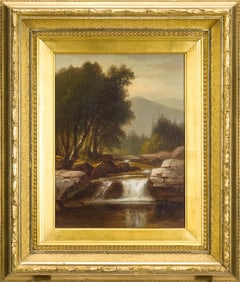 BENJAMIN CHAMPNEY OIL, WHITE MOUNTAINS.