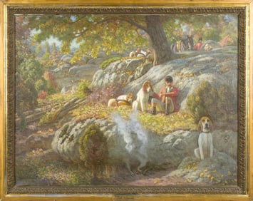 HENRY R. POORE OIL, ‘END OF A GOOD MORNING’.