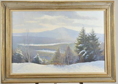 SID WILLIS OIL ON CANVAS, MT MONADNOCK.