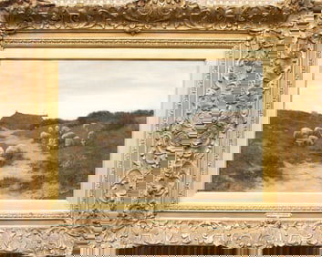 19TH C. WILLEM STEELINK OIL ON CANVAS, SHEEP.