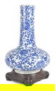 A 18TH/19TH C. CHINESE SIGNED PORCELAIN VASE.