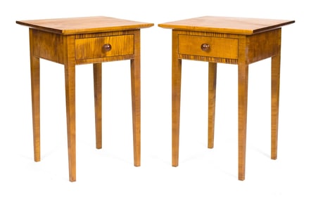 PR. DUNCAN TINGLEY TIGER MAPLE STANDS.