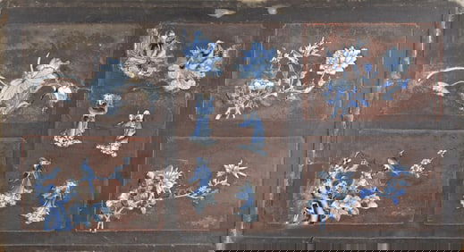 18TH C. CHINESE PORCELAIN INLAID PANEL.