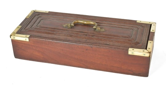 19TH C. SAILOR MADE SLIDE BOX.