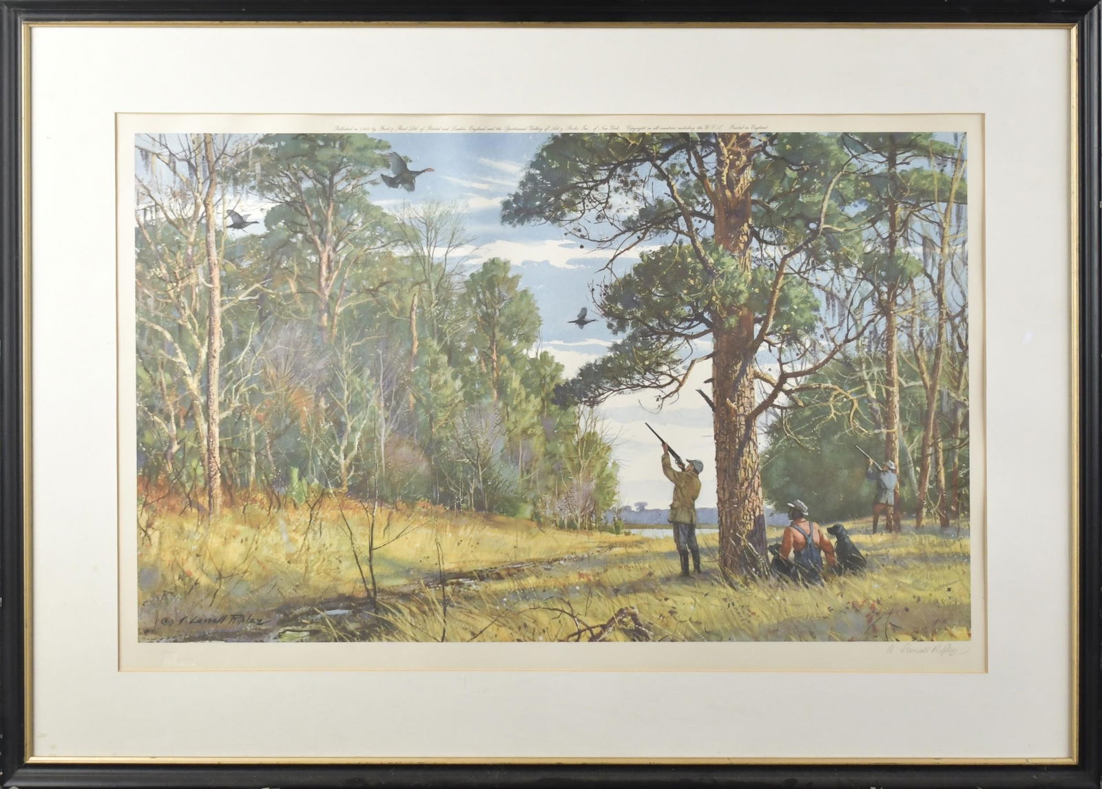 AIDEN LASALL RIPLEY PRINT, TURKEY HUNTING. (1 of 13)
