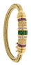 SEIDENGANG 18K GOLD TOURMALINE & DIAMOND BRACELET.