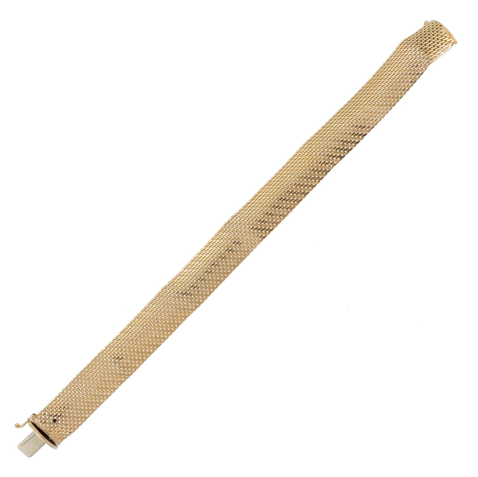 14K YELLOW GOLD BRACELET. (1 of 11)