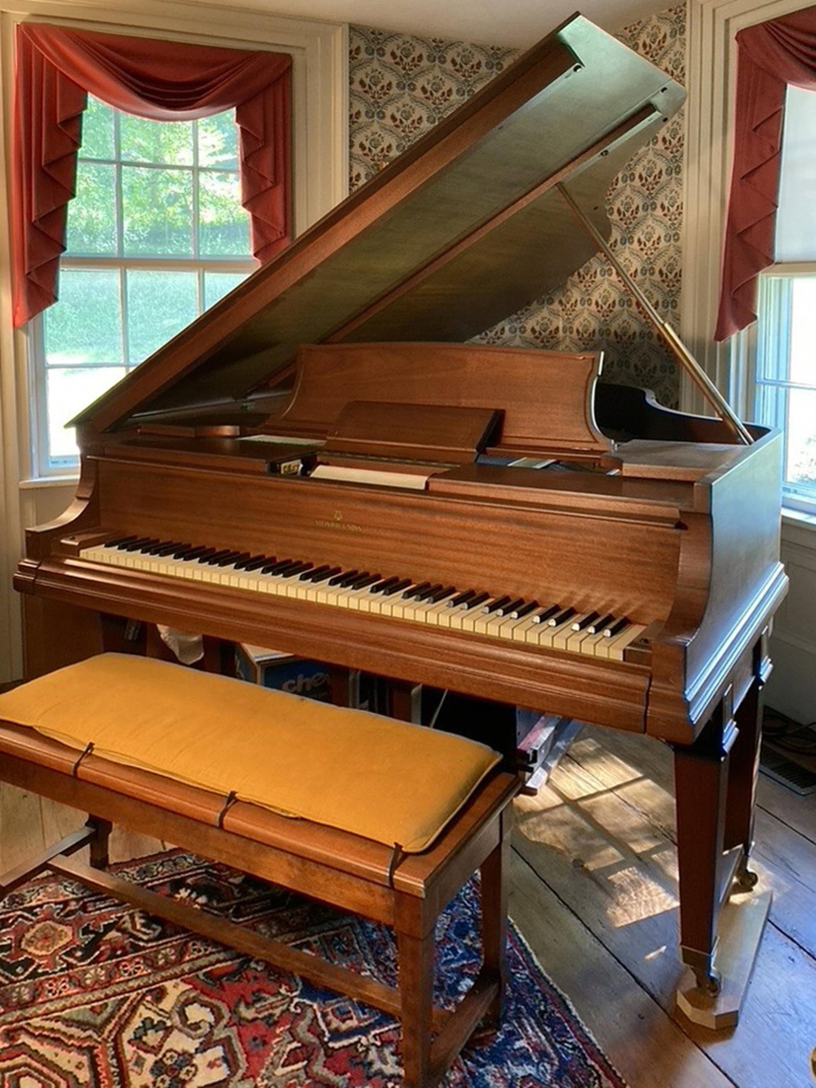 STEINWAY EXPRESSION REPRODUCER GRAND PIANO. (1 of 7)